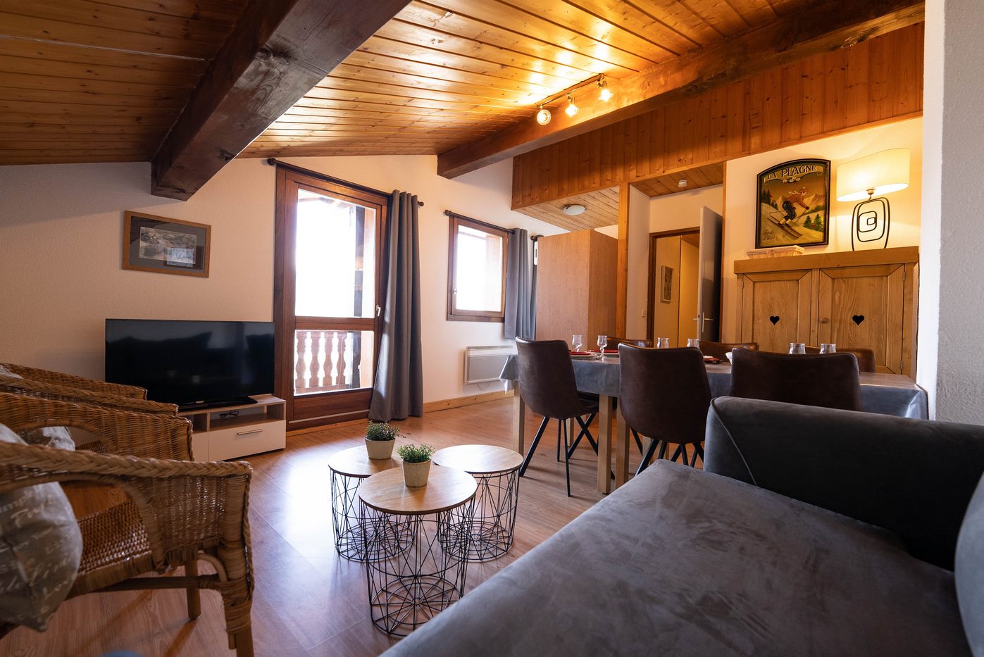 Location appartements La Plagne 6 personnes